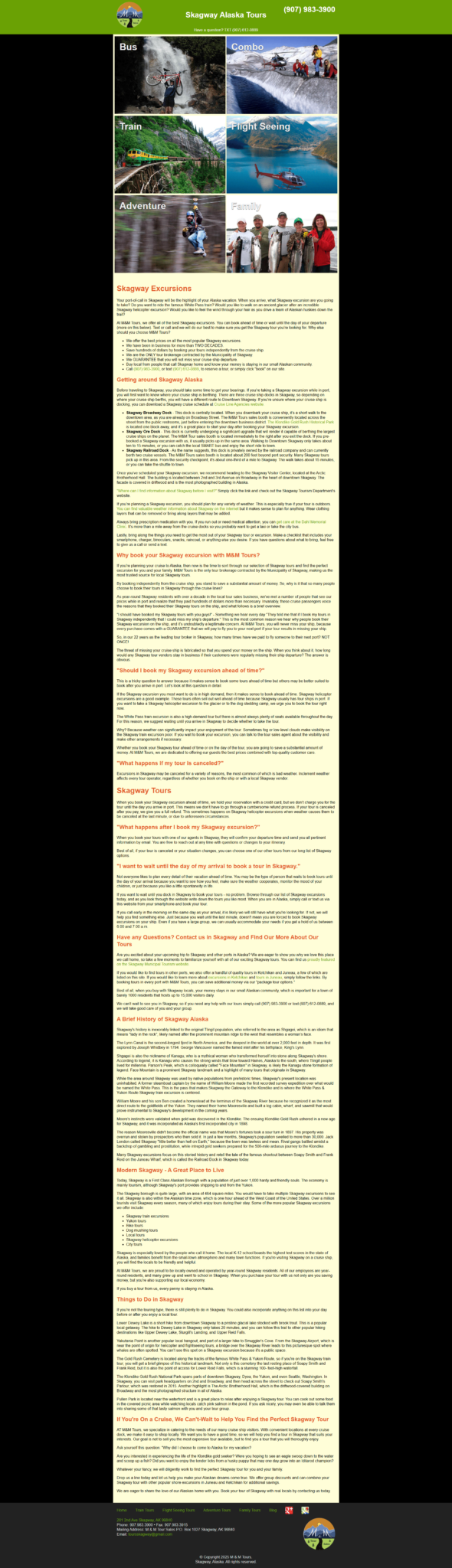 Skagway Alaska Tours website redesign case study showcasing improved mobile usability, modern brand presentation, and enhanced booking readiness for cruise travelers.